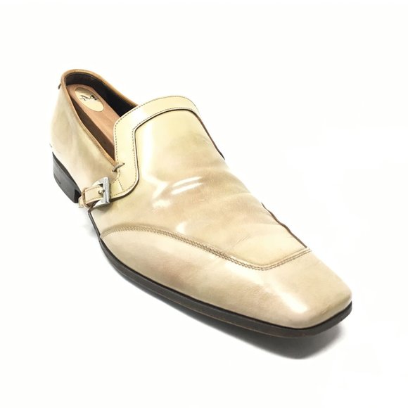 Prada Loafers Shoes Size 8 UK/9 US Beige Leather main image 9